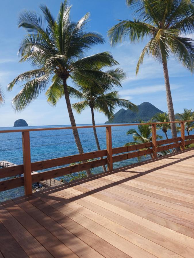 Appartement Blue Paradise Face Au Rocher Du Diamant Le Diamant Kültér fotó